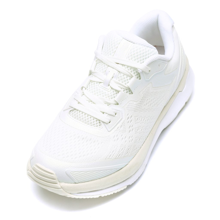 China Simple Styles Customized Supplier BSCI MD Rubber  White Latest Fashion Mesh Casual Sneaker Women Running Shoes