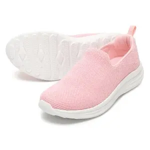 China New Fashion Style Hot Sales Men Women Sneakers Knitted Fabric Lightweight Casual Shoes Men