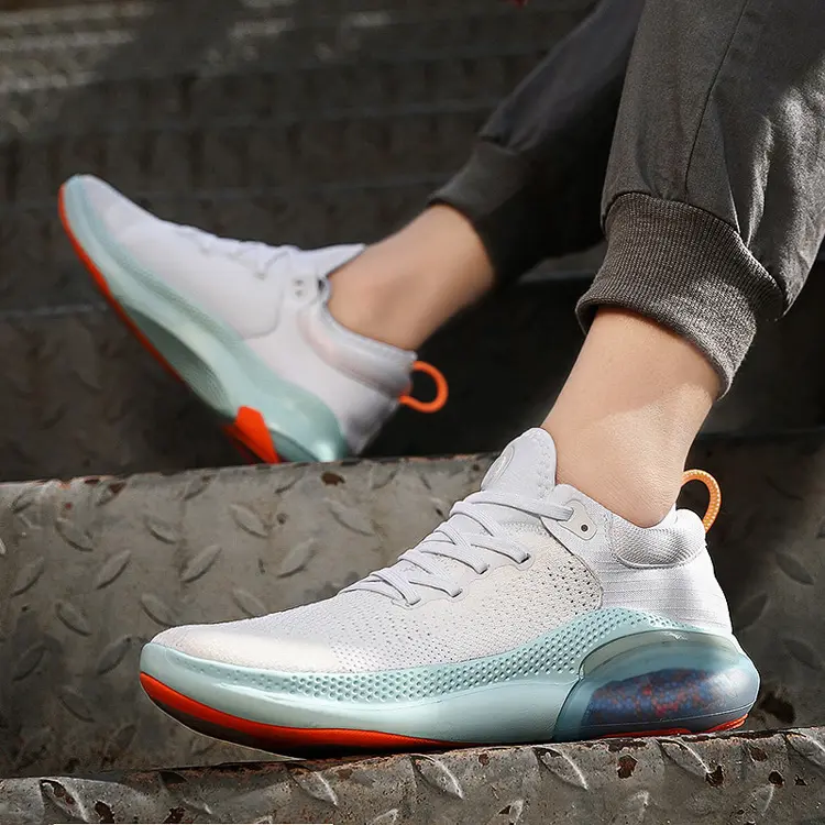 Wholesale Custom Logo Breathable Unique Sole Design Jogging Unisex Sneaker Men's Running Shoes Air