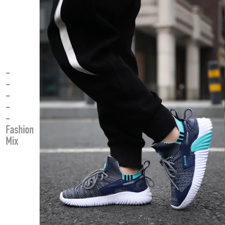 China Supplier Custom New Fashion Outdoor Kid Boy Girl Sneaker Children's Running Sports Shoes