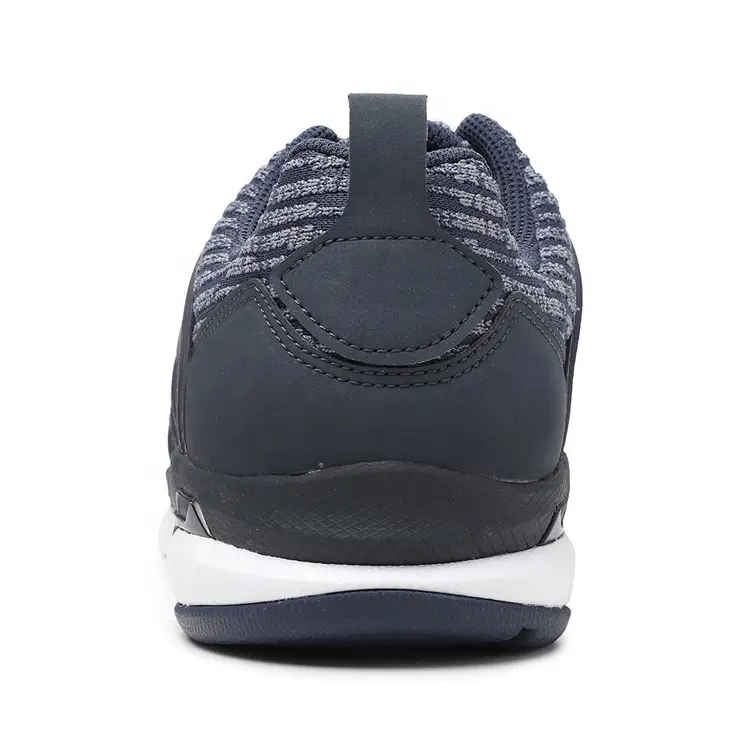 Male MD Grey OEM  ODM Service Top Level Breathable Brand Sport Shoes Knit Casual Sport Shoes Sneakers China